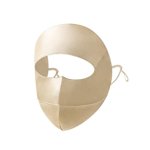 2025新款桑蚕丝真丝防晒面罩全脸医美防紫外线蓝光防辐射脸罩脸基尼 商品图4