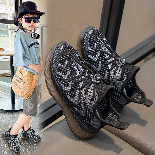 儿童椰子鞋2025春夏季新款网面透气防滑耐磨女童运动鞋男童网鞋 商品图5