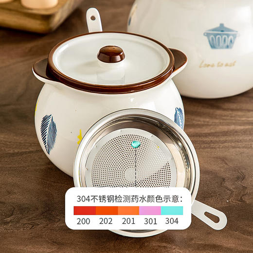 【双耳猪油罐+滤网】陶瓷猪油罐家用耐高温带盖勺厨房油泼辣子罐大容量收纳调味料盐罐 商品图3