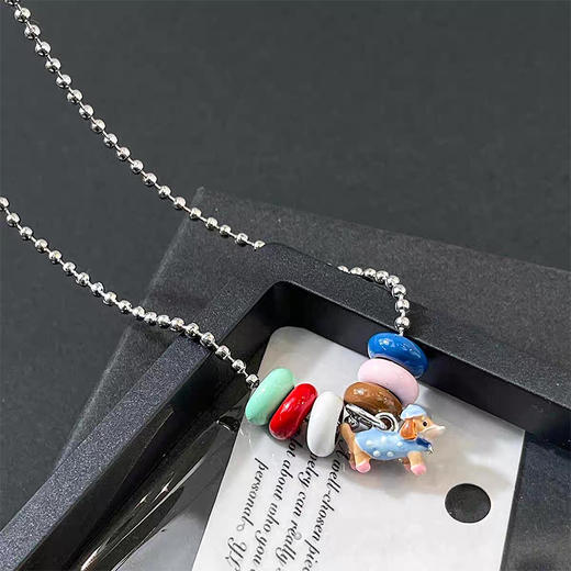 女款百搭腊肠狗系列项链纪念日百货162203759 商品图0