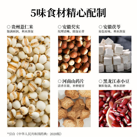 喜善花房薏米芡实茶祛湿茶独立30g大茶包 商品图1