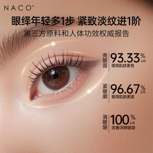 【老客专属福利】NACO 咖啡因多肽紧致抚纹眼霜30ml 商品图1