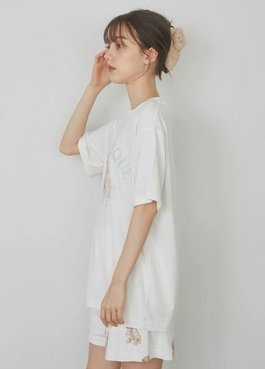 会呼吸的家居遛弯三件套睡衣超萌泰迪狗带胸垫三件套 商品图9