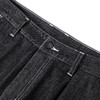GXG男装  黑色通勤锥形牛仔长裤 24年春季热卖GFX10500481 商品缩略图3