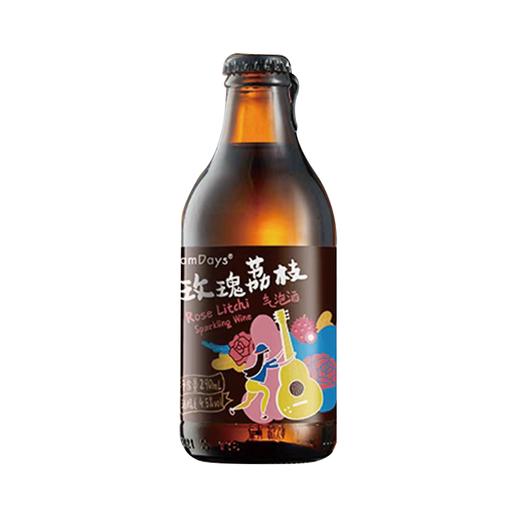 T乳果那年290ml玫瑰荔枝气泡酒 商品图0