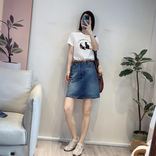 【高品质私服】【MC棉质萌宠印花宽松T恤】夏日穿着更佳洁净干爽，5A抗菌防螨功能G1423-CC【无标出货 介意慎拍】 商品图2