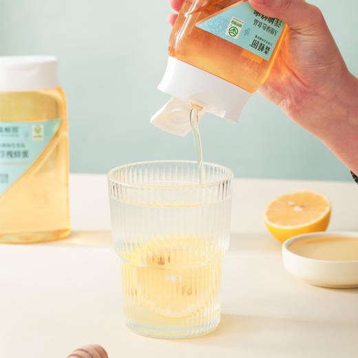 森蜂园洋槐蜂蜜500g(绿色食品)(扁扁瓶) 商品图4