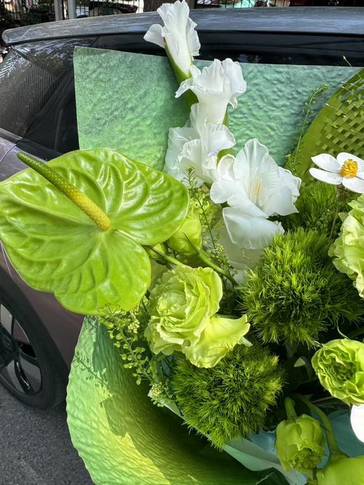 白绿色系花束 商品图2