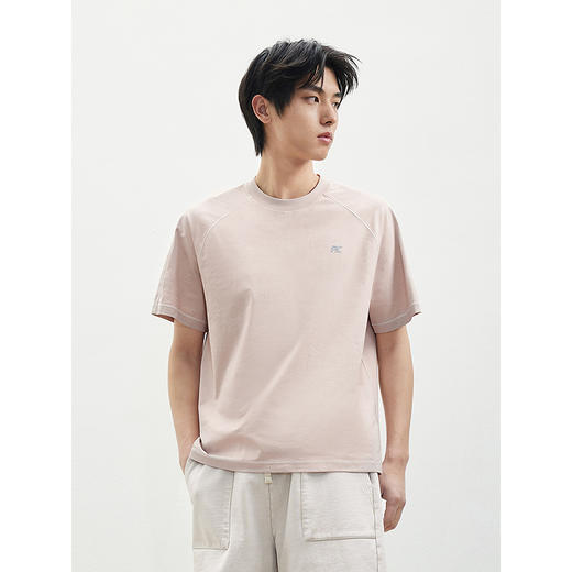 2025春夏热卖GXG男士短袖经典圆领运动速干休闲男士T恤 商品图2