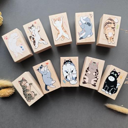 MICIA 貓姿百態枫木印章 商品图8