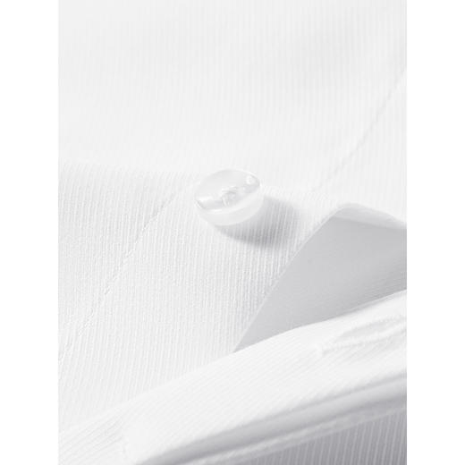 GXG男装 白色肌理简约时尚免烫长袖衬衫 24年秋季热卖G24X033030 商品图3