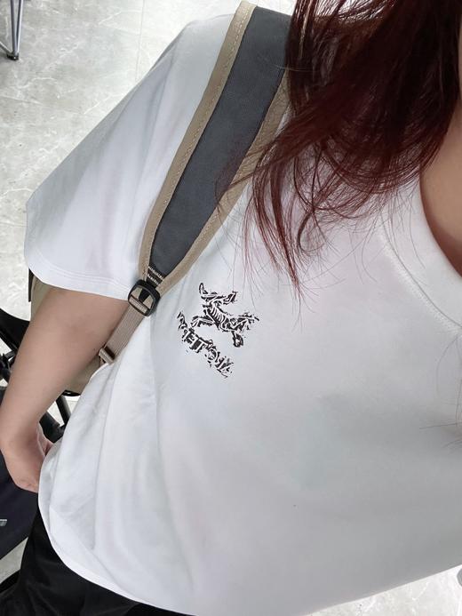 始祖马ARC字母重影印花logo休闲百搭圆领T恤（MG） 商品图6