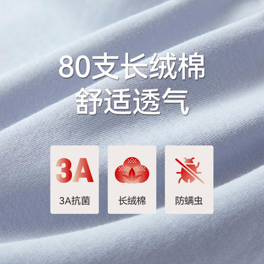 Threegun三枪 80支长绒棉包根男平脚裤-T50008B02 商品图5