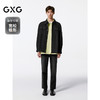GXG男装   深灰水洗直筒锥形牛仔裤长裤 24年秋G24X053039 商品缩略图1