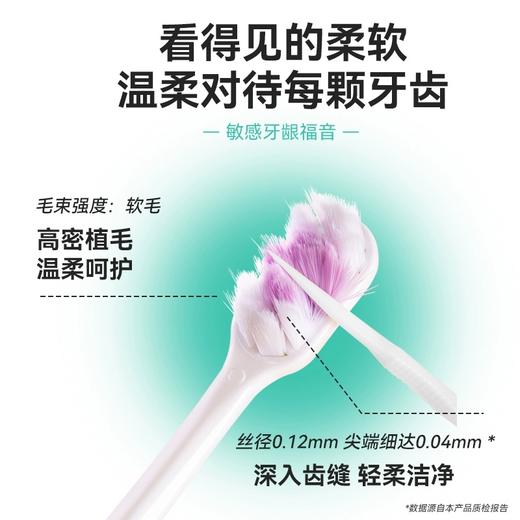 牙博士DR6205幻海绵密牙刷双支装 商品图4