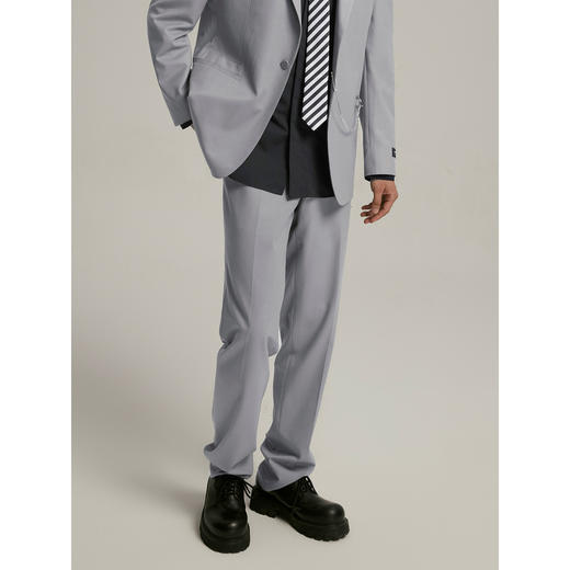 GXG男装  卡其色小脚肌理面料套西西裤 24年秋G24X143010 商品图2