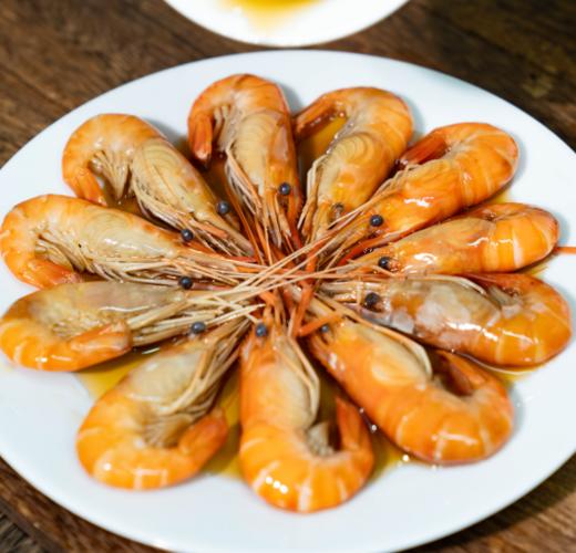 【花雕罗氏虾 300g/盒 】虾肉丰腴肥嫩，汤汁鲜香醇厚，一口入魂 商品图4