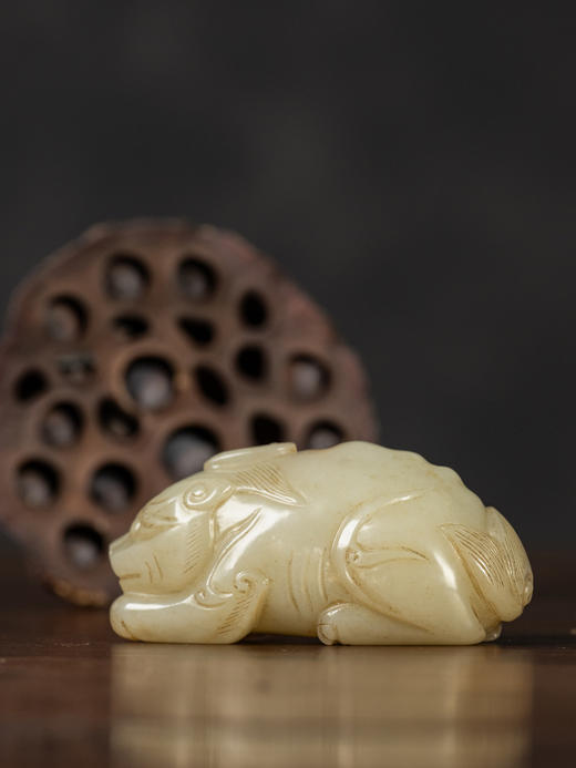 清	玉雕瑞兽挂饰 商品图1