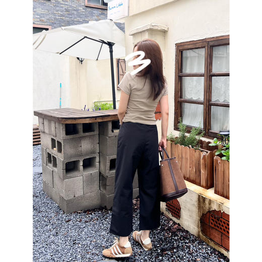 2506316   the r0w 80支棉 八分裤，极简风 商品图5