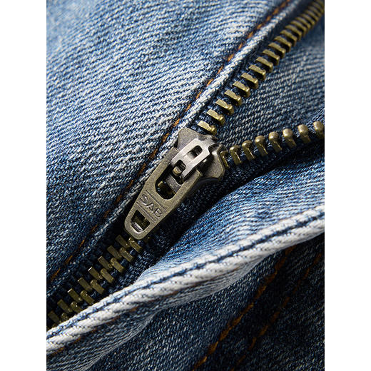 GXG男装 水洗锥形牛仔裤日常简约长裤休闲裤 2025春季热卖 商品图3