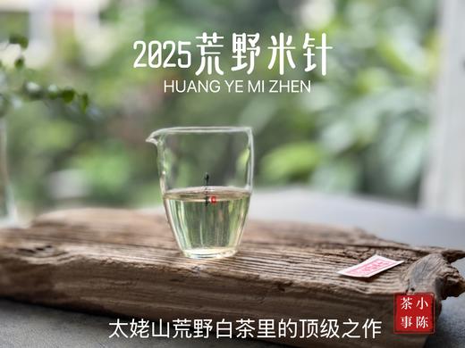 【极致之鲜】2025荒野米针带来白茶顶流的毫香诱惑，细柔、软糯、清润，每一口都是春天 商品图11