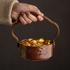 【祥云手提款果篮】陶瓷复古手提果篮家用零食糖果盒精致高端轻奢坚果水果篮点心盘子 商品缩略图8