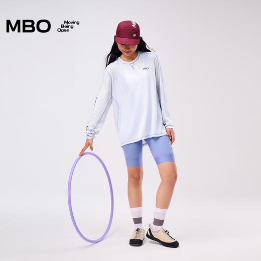 MBO女子长袖T恤 ATS150 休闲运动长袖T恤 25年夏季新款 (经销商专拍链接，非经销商拍单不发货) 商品图5