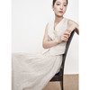 UMILAB｜晨露*静奢亚麻系列 法国雨露麻老钱马甲/松紧腰半裙E239W 商品缩略图0