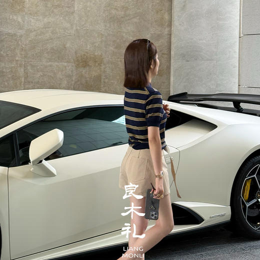 【部分现货】良木礼编织短裤（腰带）（2553） 商品图2