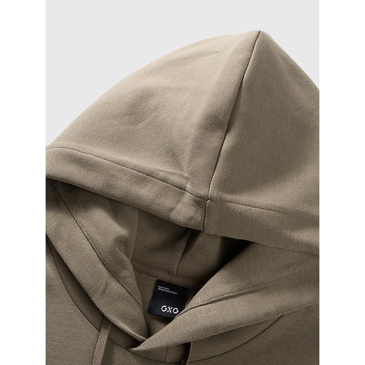 GXG男装 连帽卫衣字母印花长袖上衣 2025春季热卖 商品图2