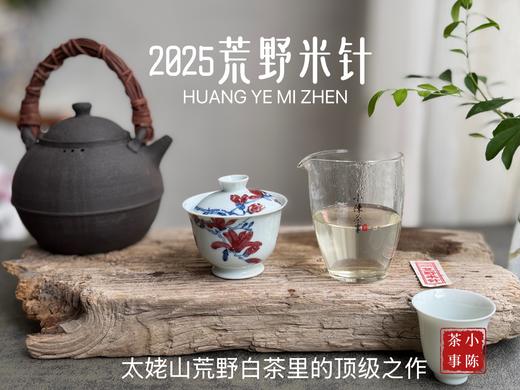 【极致之鲜】2025荒野米针带来白茶顶流的毫香诱惑，细柔、软糯、清润，每一口都是春天 商品图10