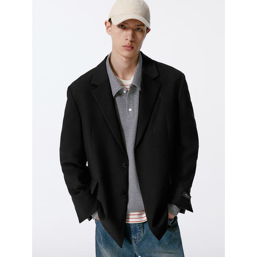 GXG男装  宽松时尚休闲西装男士外套G24X133007 商品图3