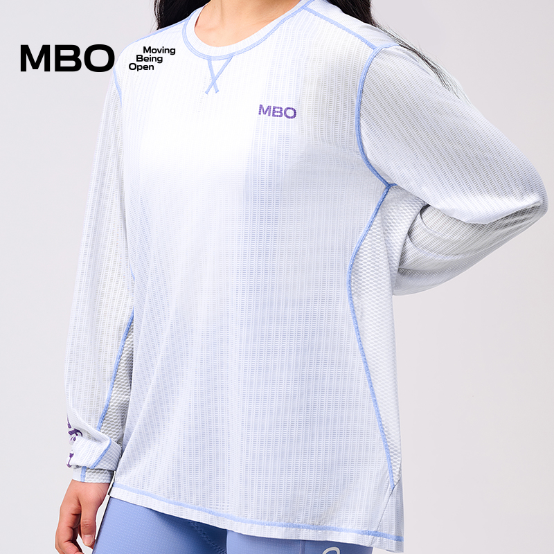 MBO女子长袖T恤 ATS150 休闲运动长袖T恤 25年夏季新款 (经销商专拍链接，非经销商拍单不发货)