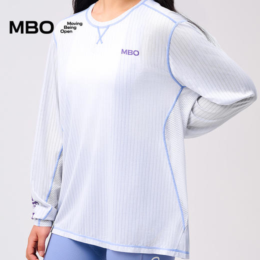 MBO女子长袖T恤 ATS150 休闲运动长袖T恤 25年夏季新款 (经销商专拍链接，非经销商拍单不发货) 商品图0