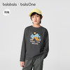 巴拉巴拉儿童长袖t恤男童女童2025新款秋装大童内搭速干纯棉上衣 商品缩略图1