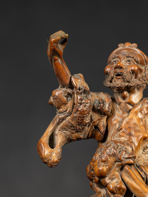 清	楠木瘿铁拐李人物摆件 商品图2