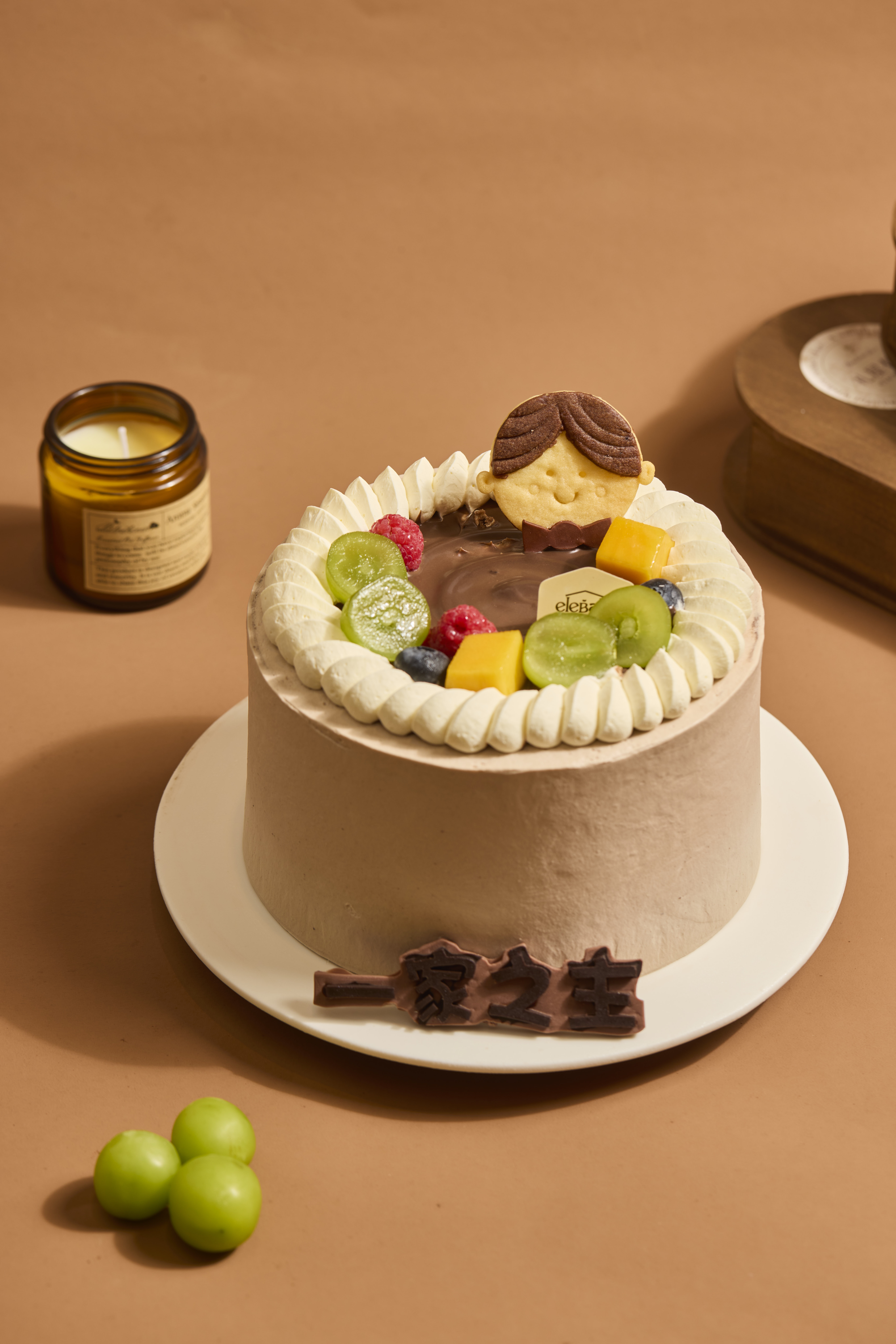 一家之主奥利奥咸奶油脆脆芒果蛋糕