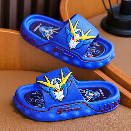 卡通儿童凉拖鞋软底防滑居家洗澡浴室亲子男女大小宝宝亲子鞋 商品图7