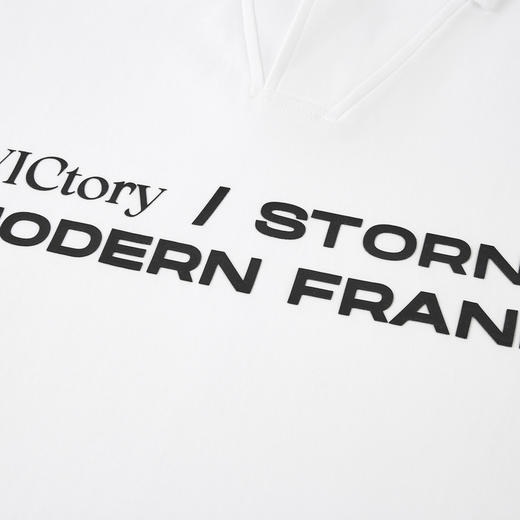 GXG男装 简约翻领字母胶印个性潮流polo衫男 夏季热卖G24X242029 商品图3