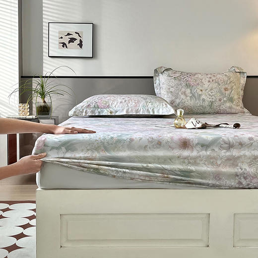 自然醒50支莱赛尔床笠三件套HS 商品图9