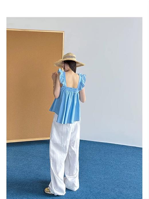 【门店同款】ENJOY夏季“后花园”飞飞袖上衣 162495721 商品图4