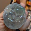 高冰种翡翠手镯芯整料项坠 商品缩略图4