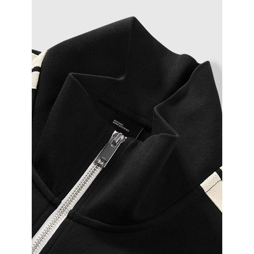 GXG男装 开襟卫衣撞色拼接长袖上衣 2025春季热卖 商品图2