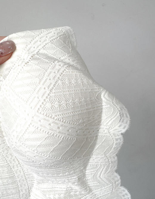 【免穿文胸】春夏新款蕾丝内搭美背显瘦小吊带 带胸垫内衣打底背心 商品图4