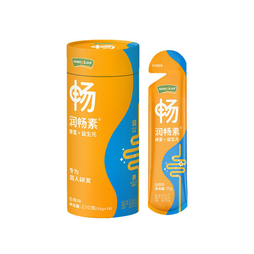 [汪氏官方]汪氏润畅素蜂蜜制品活性益生元滋养健康品牌便利蜜270g 商品图2