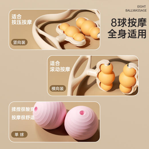 颈椎按摩神器多功能揉捏家用手动夹脖子颈部肩颈酸痛按摩仪颈夹器 商品图3