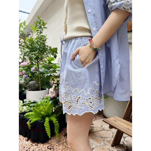 新年折扣 2506314    航海系列 条纹短裤 商品图1