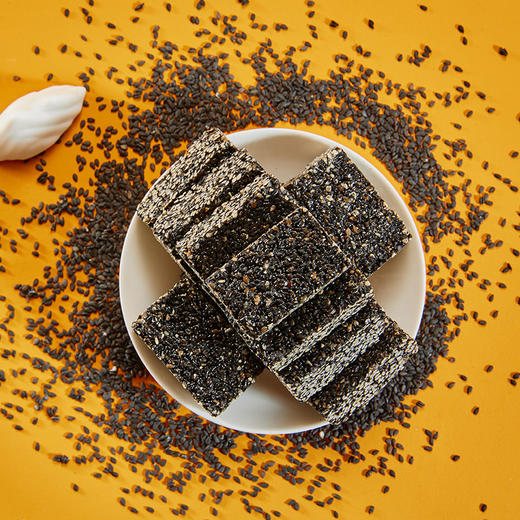 【无糖黑芝麻酥】优选原料 营养健康 82%江西一级黑芝麻仁 芝麻饱满 香味浓郁AA 商品图2