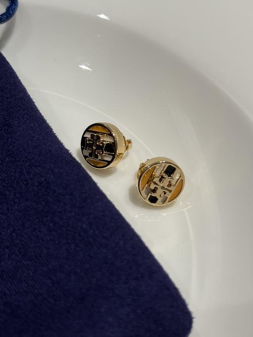 To* 彩色珐琅耳钉/项链   通勤休闲18K镀金 商品图10