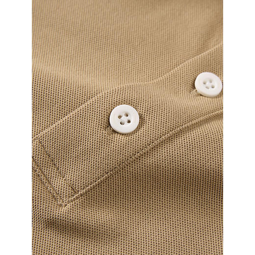 GXG男装 多色经典翻领POLO衫通勤时尚短袖上衣 2025春季热卖 商品图3